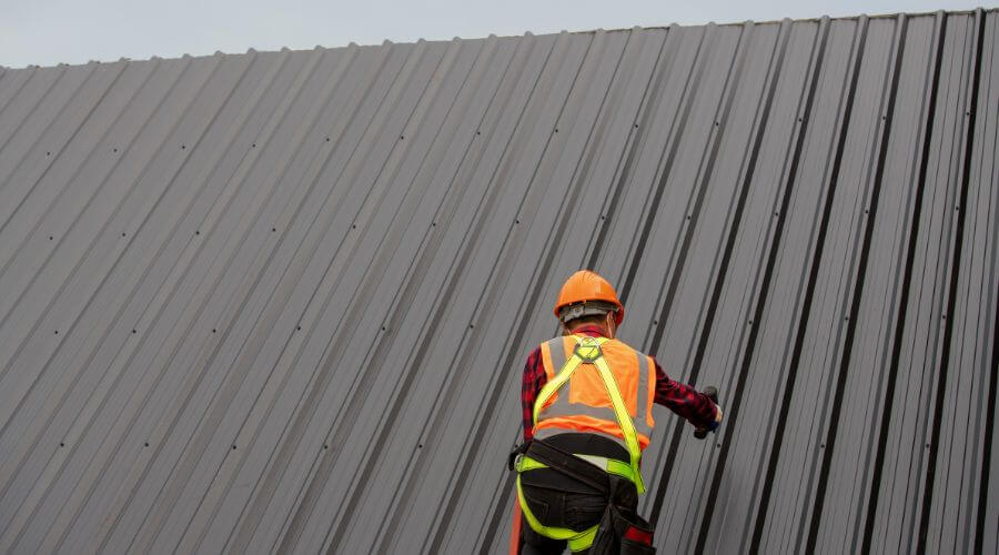 Professional metal roof installation services in Port Sanilac, MI